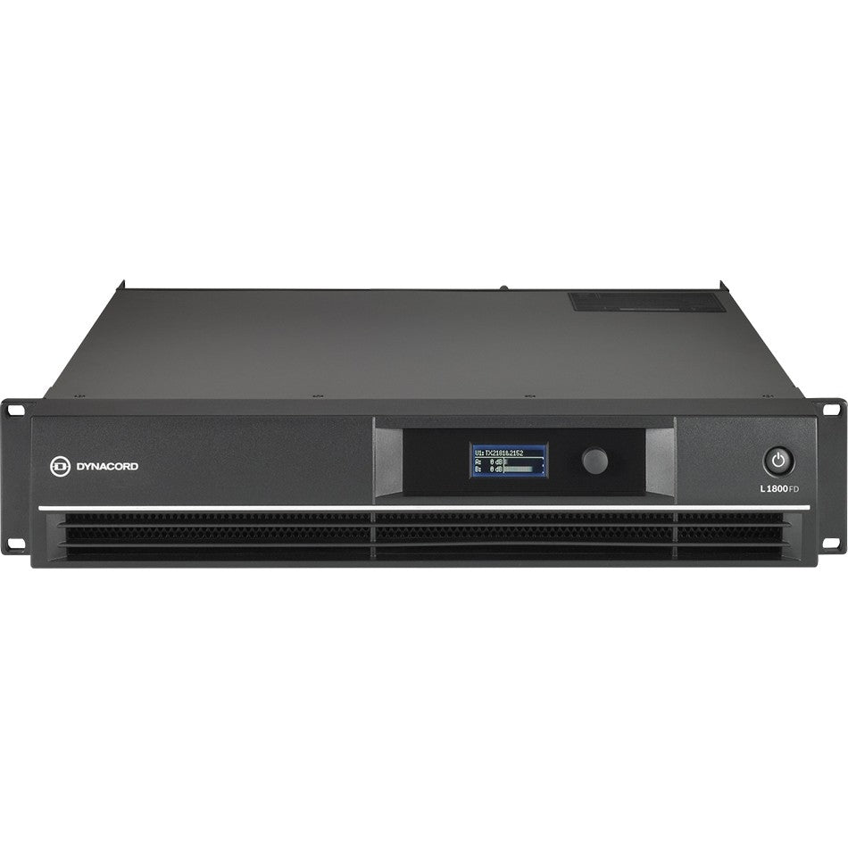 Dynacord L1800FD - Dual Channel 950-Watt DSP Power Amplifier