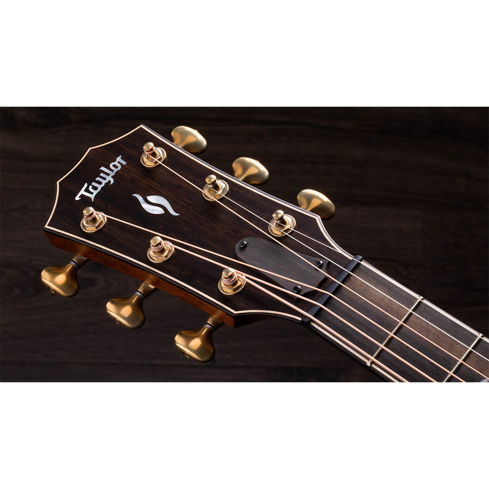 Taylor Guitars Builder's Edition 816ce, Indian Rosewood, West African Crelicam Ebony Fretboard, Expression System ® 2 Electronics, Taylor Deluxe Hardshell Brown Case