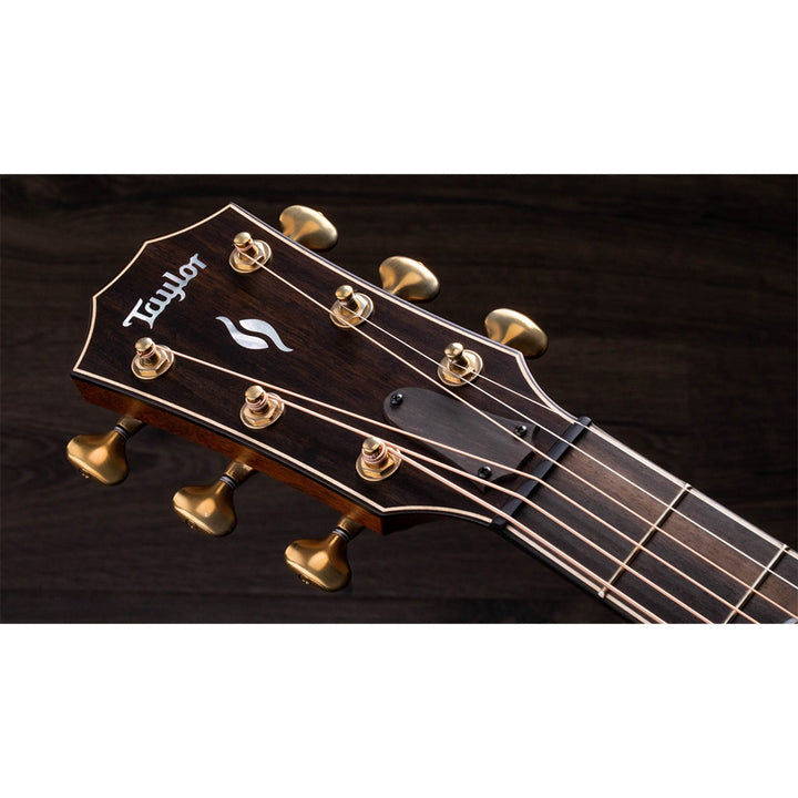 Taylor Guitars Builder's Edition 816ce, Indian Rosewood, West African Crelicam Ebony Fretboard, Expression System ® 2 Electronics, Taylor Deluxe Hardshell Brown Case