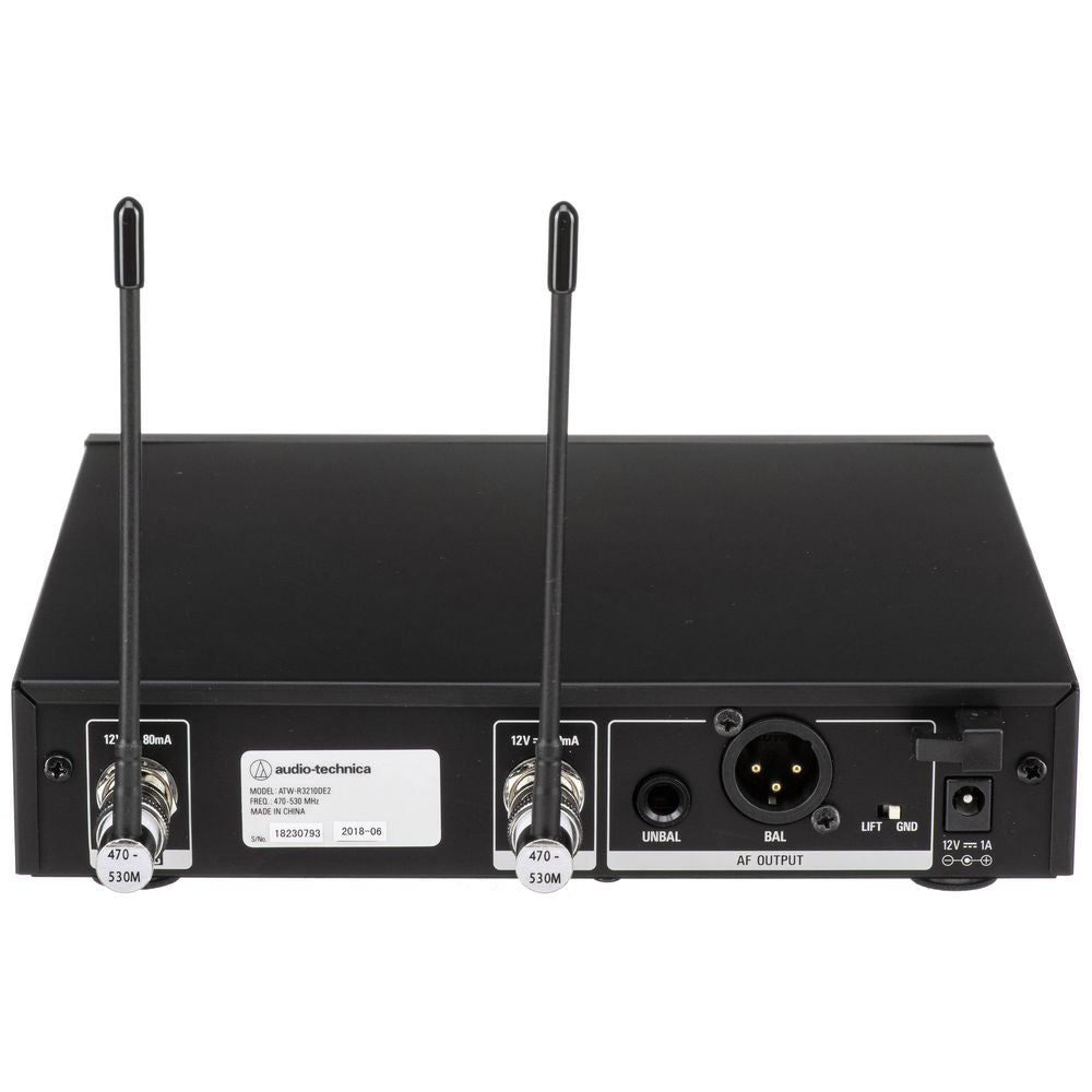 Audio-Technica ATW-3211/893xTH 3000 Series Wireless Omni MicroEarset Microphone System (Beige, DE2: 470 to 530 MHz)