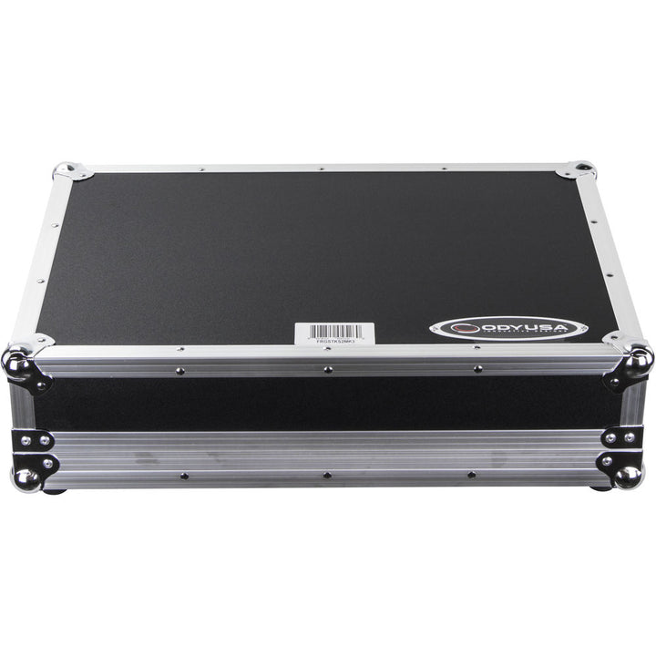 Odyssey FRGSTKS2MK3 Flight Ready Low-Profile Case w/ Glide Platform for Traktor Kontrol S2 MK3 - Silver / Black