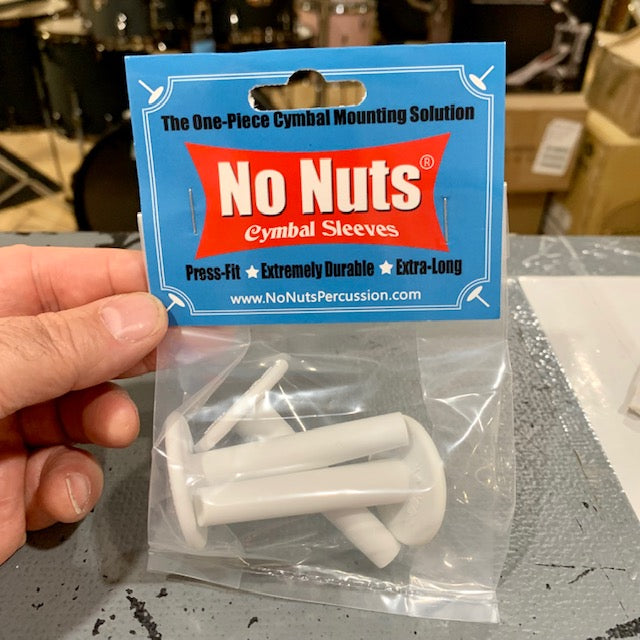No Nuts 5004- No Nuts Cymbal Sleeves White ( 3-Pack )
