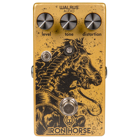 Walrus Audio Iron Horse Distortion Lm308 Guitar Pedal V2 – Music