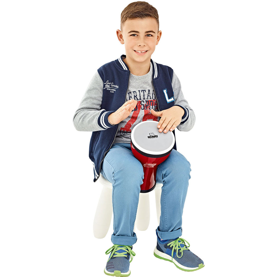 Nino Percussion Nino-EMDJ-BG- Nino 6"Djembe, Plastic Head, Bubble Gum