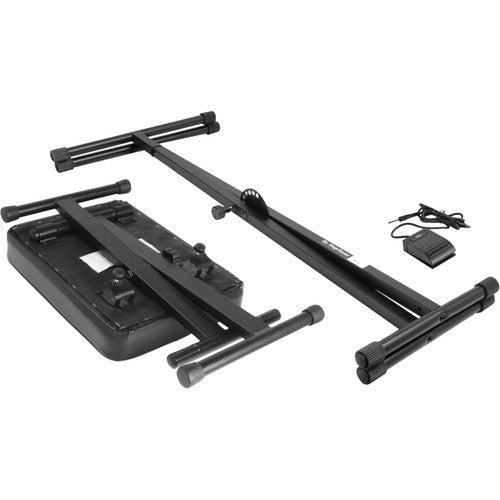 On-Stage KPK6520-CB Keyboard Stand and Bench Pack w/ Pedal