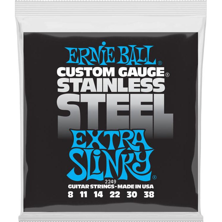 Ernie Ball 2249EB STAINLESS EXTRA SLINKY 8-38