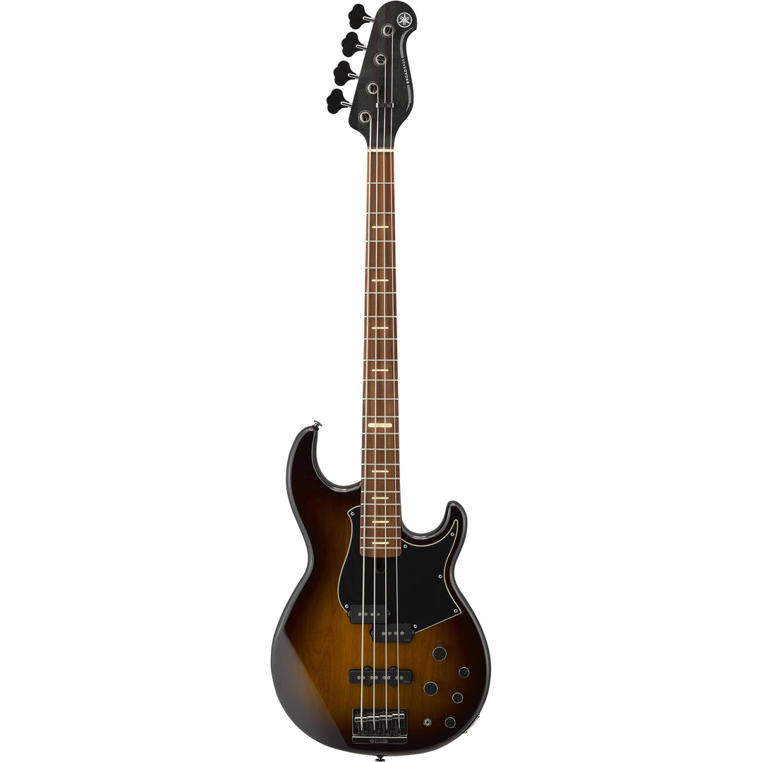 Yamaha BB734A DCS 4-String RH Electric Bass Guitar with Gig Bag-Dark Coffee Sunburst