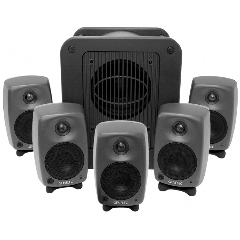 Genelec 8020-SURROUND-PAK 5.1 Surround Sound Package with 5x8020DPM & 1x7050CPM - Music City Canada