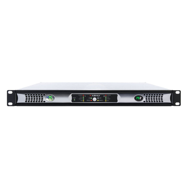 Ashly nXe Series 2-Channel Networkable Multi-Mode Power Amplifier with OPDAC4 & OPDante Cards (2 x 75W)
