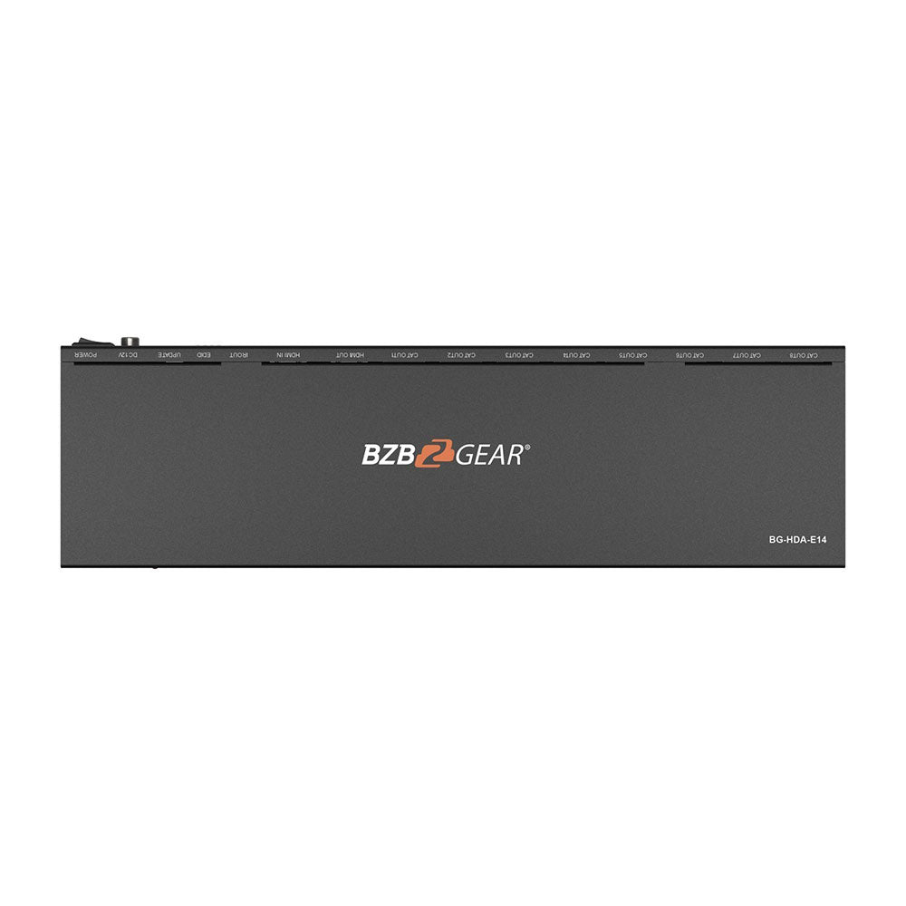 BZBGEAR - 1X8 1080P/4K30 HDMI Splitter/Distribution Amplifier up to 230ft over Category Cable