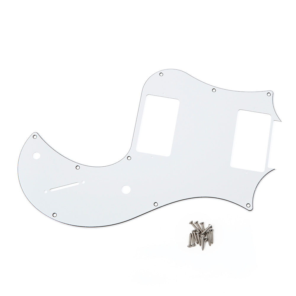 PRS Pickguard for Standard 22 S2 - 3-Ply White, Black, White