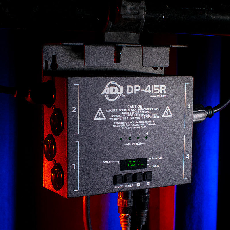 ADJ DP 415R DMX Lighting Dimmer Pack