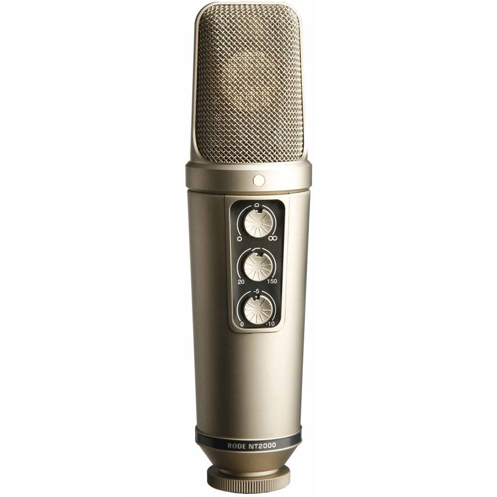 Rode Microphones NT2000 Seamlessly Variable Dual 1'' Condenser Microphone