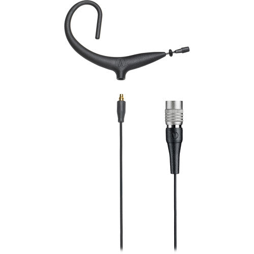 Audio-Technica BP893x MicroSet Omnidirectional Condenser Headworn Microphone - cW Connector (Black)