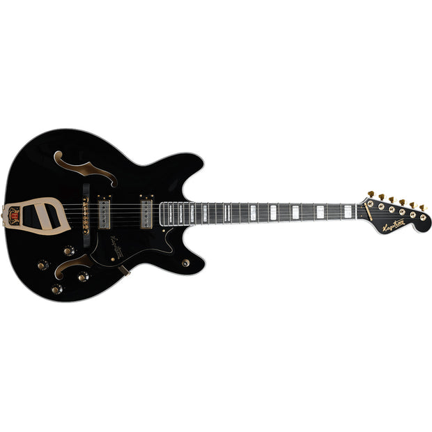 Hagstrom ’67 Viking II Series Electric Guitar - Black Gloss