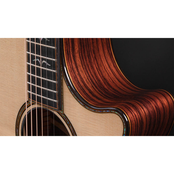 Taylor Guitars 912ce, Indian Rosewood Back and Sides, West African Crelicam Ebony Fretboard, Expression System ® 2 Electronics, Venetian Cutaway with Taylor Deluxe Hardshell Brown Case