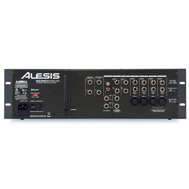 Alesis MM10WX110 - 10-Channel Rackmount Mixer with Bluetooth Wireless