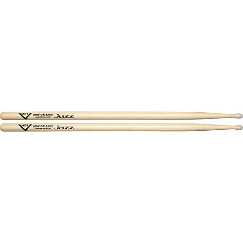 Vater VHNOJW - Vater American Hickory New Orleans Jazz Wood Tip  Drumsticks