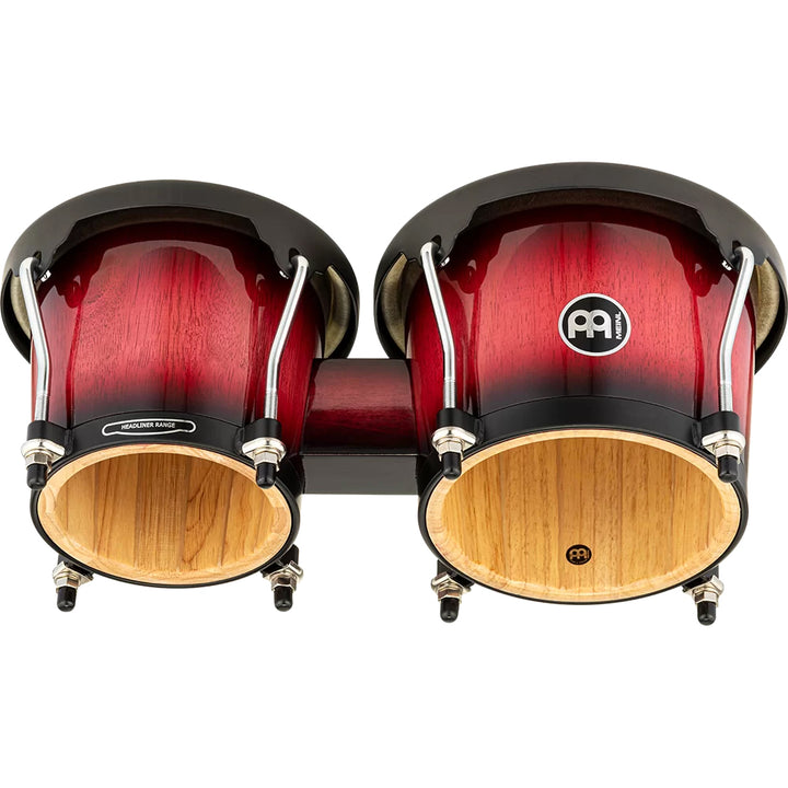 Meinl HB100WRB - Headliner Series Bongos (6 3/4" & 8") - Red Wine Burst