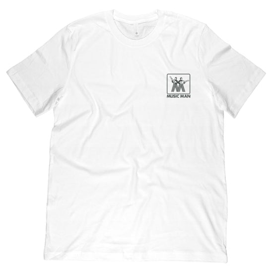 Ernie Ball Music Man Vintage Logo White T-Shirt