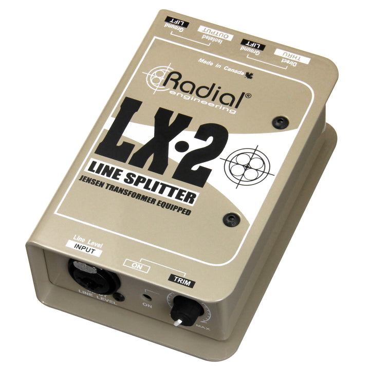 Radial LX-2 Passive Line Splitter and Attenuator