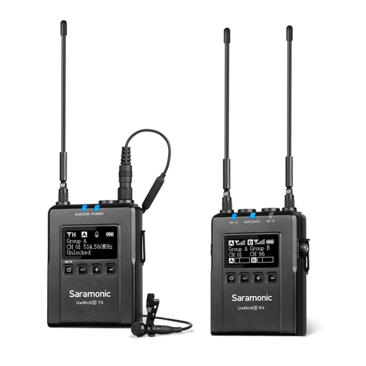 Saramonic UwMic9S Kit1(TX+RX) Wireless Microphone System