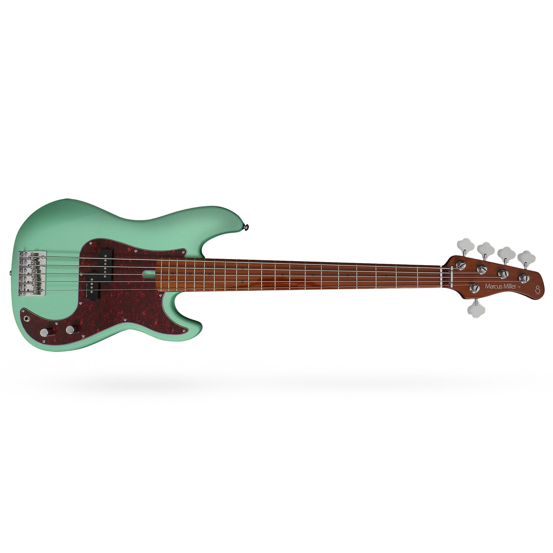 Sire Marcus Miller P5 Alder 5-String 2nd Gen Electric Bass Guitar (Mild Green)