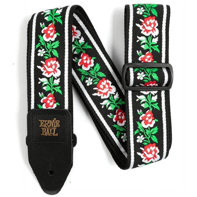 Ernie Ball Jacquard Polypro Guitar Strap - Winter Rose