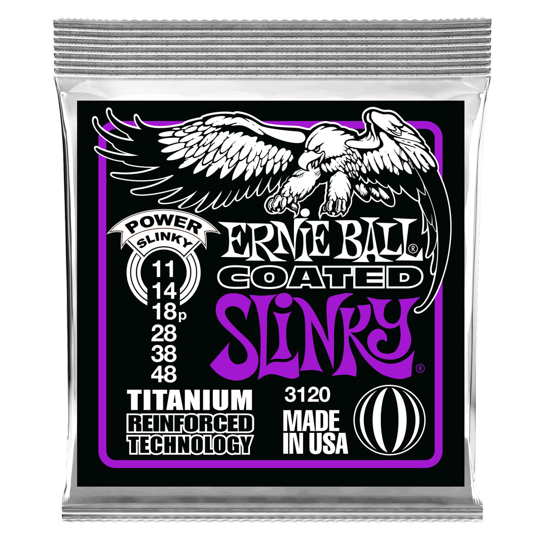 Ernie Ball 3120EB COATED SLINKY POWER 11-48