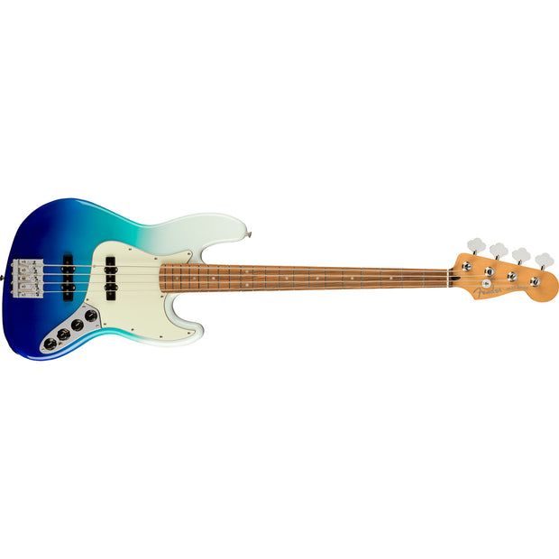 Fender Player Plus Jazz Bass Electric Bass Guitar Pau Ferro Fingerboard - Belair Blue