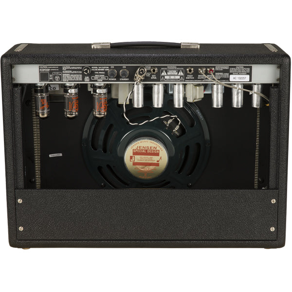 Fender '64 Custom Deluxe Reverb Guitar Combo Amplifier - Black & Silver