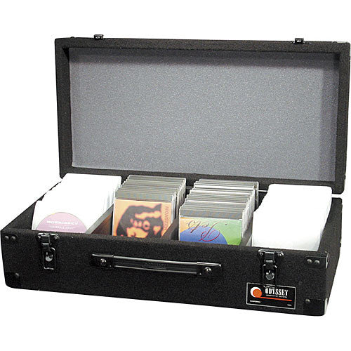Odyssey CCD300E Carpeted CD Case (Black)