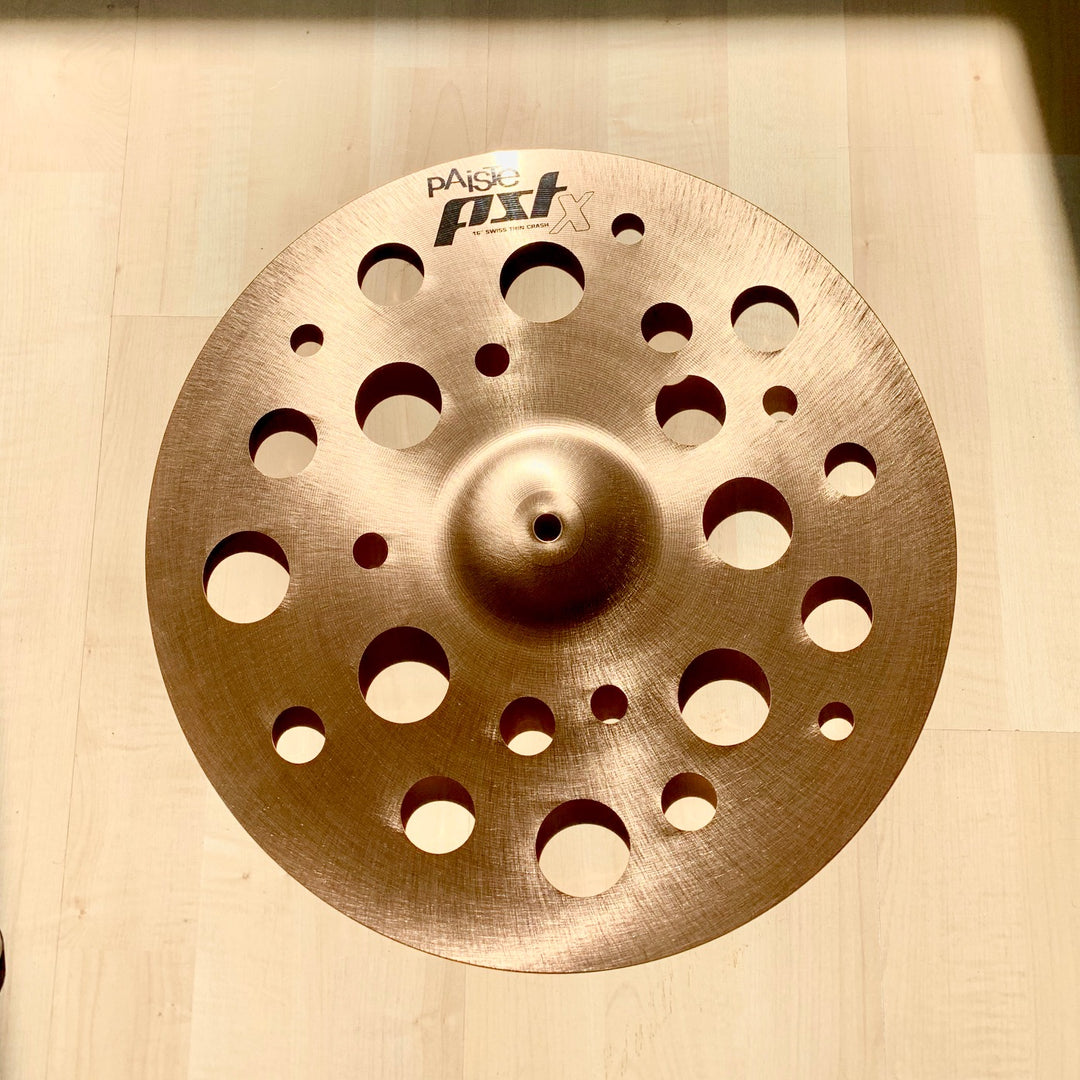 Paiste PST X Series Swiss Thin Crash Cymbal - 16”