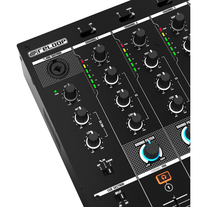 Reloop RMX-44 BT 4-Channel Bluetooth DJ Mixer