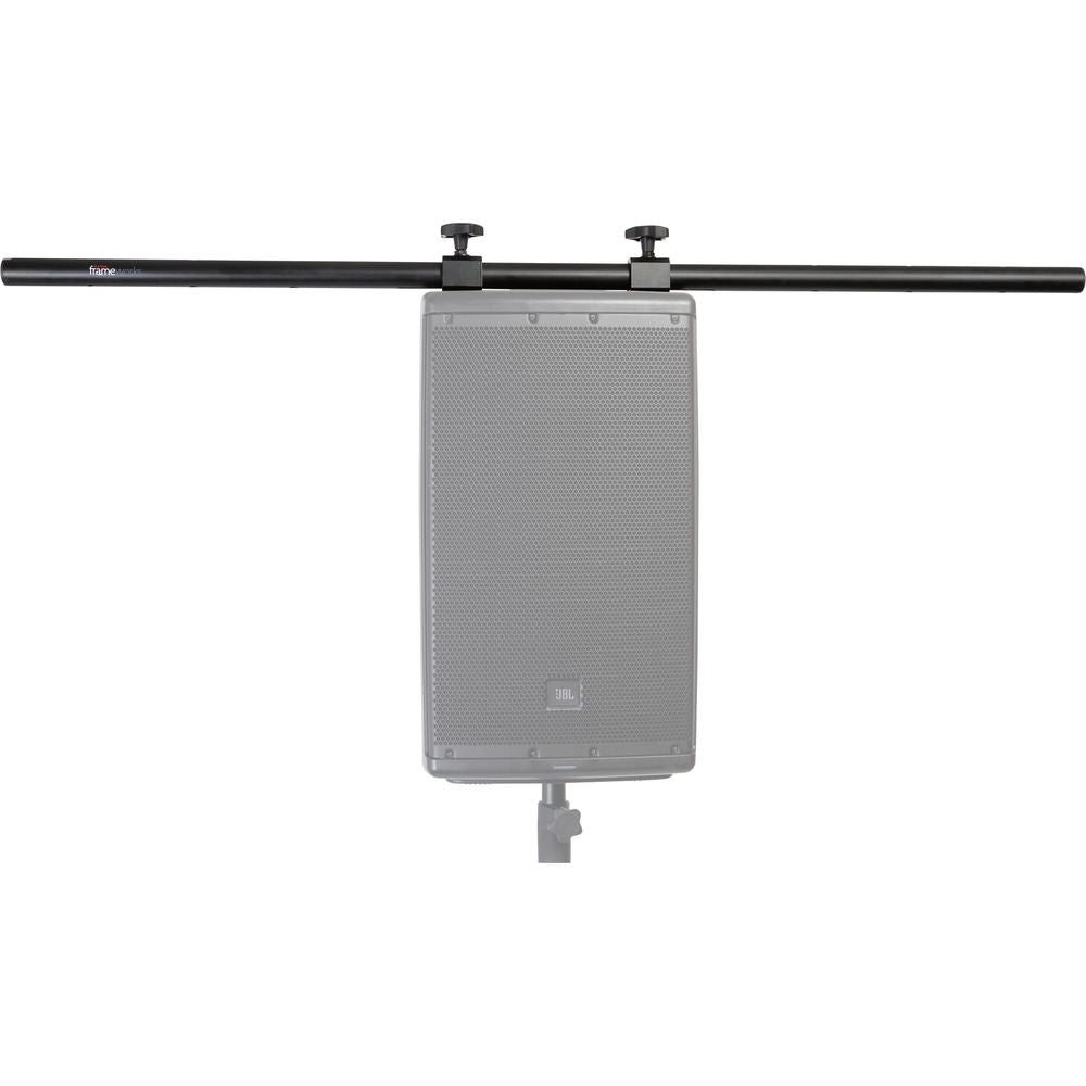 Gator Frameworks Light Bar with Fly-Point Mounting to Portable PA Speaker
