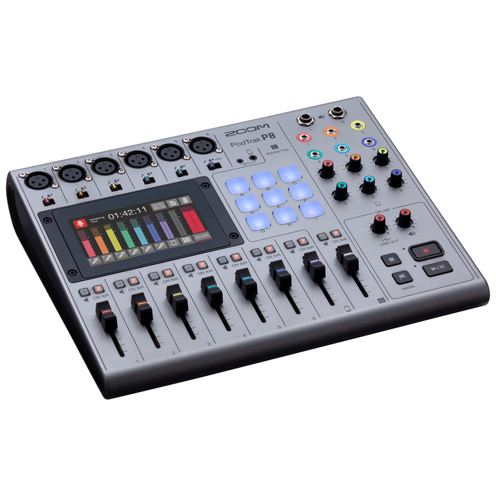 Zoom PodTrak P8 Recorder for Podcasting