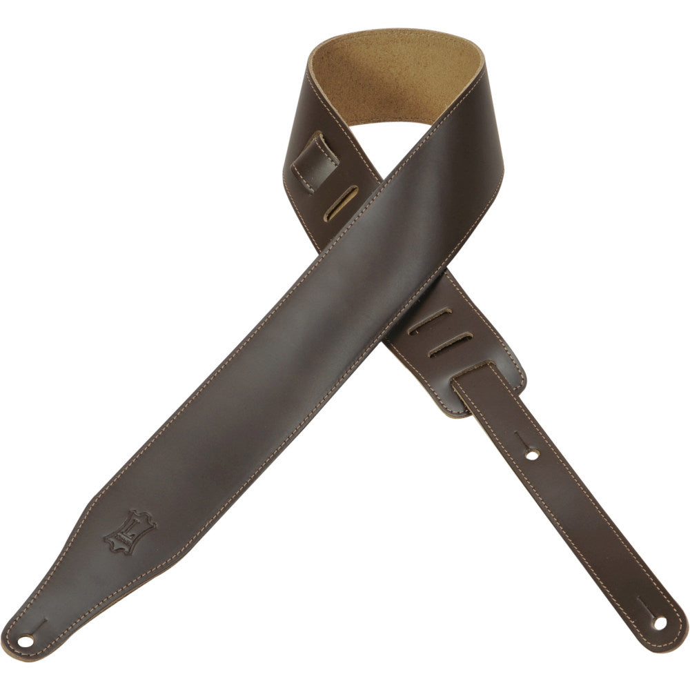 Levy's DM17-DBR Genuine Leather Guitar Straps