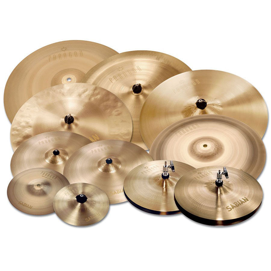 Sabian NP5006B - Paragon Neil Peart Complete Set Brilliant Finsih w/ Flight Case