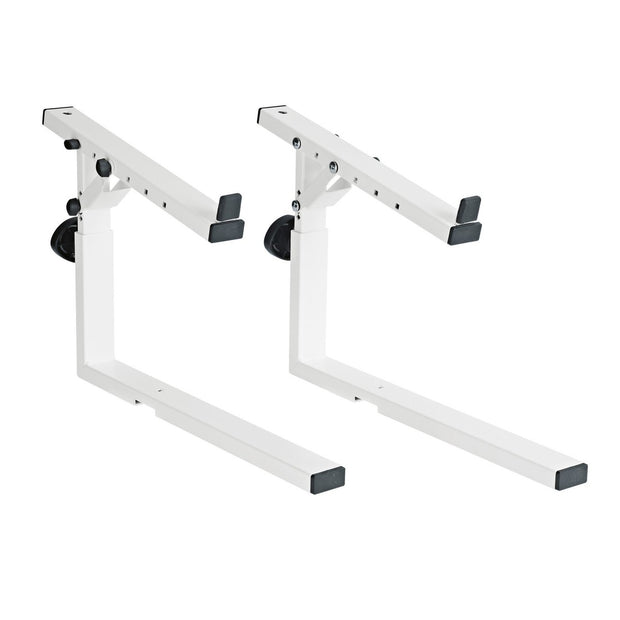 K&M 18811 Keyboard Stand Stacker Attachments (White)