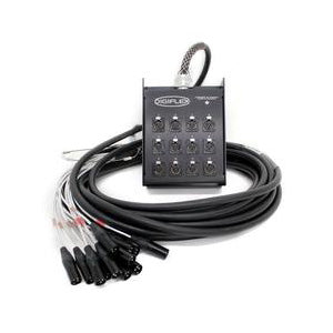Digiflex DPR12-0-150 - 150 Foot 12/0 Channel Snake with XLR Connectors