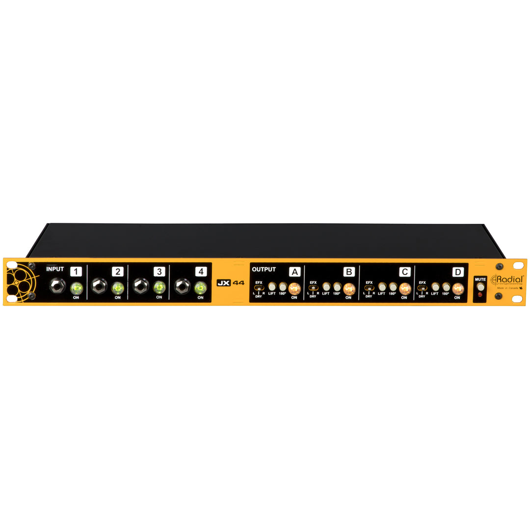 Radial JX44 V2 Guitar, Amp & FX Signal Manager