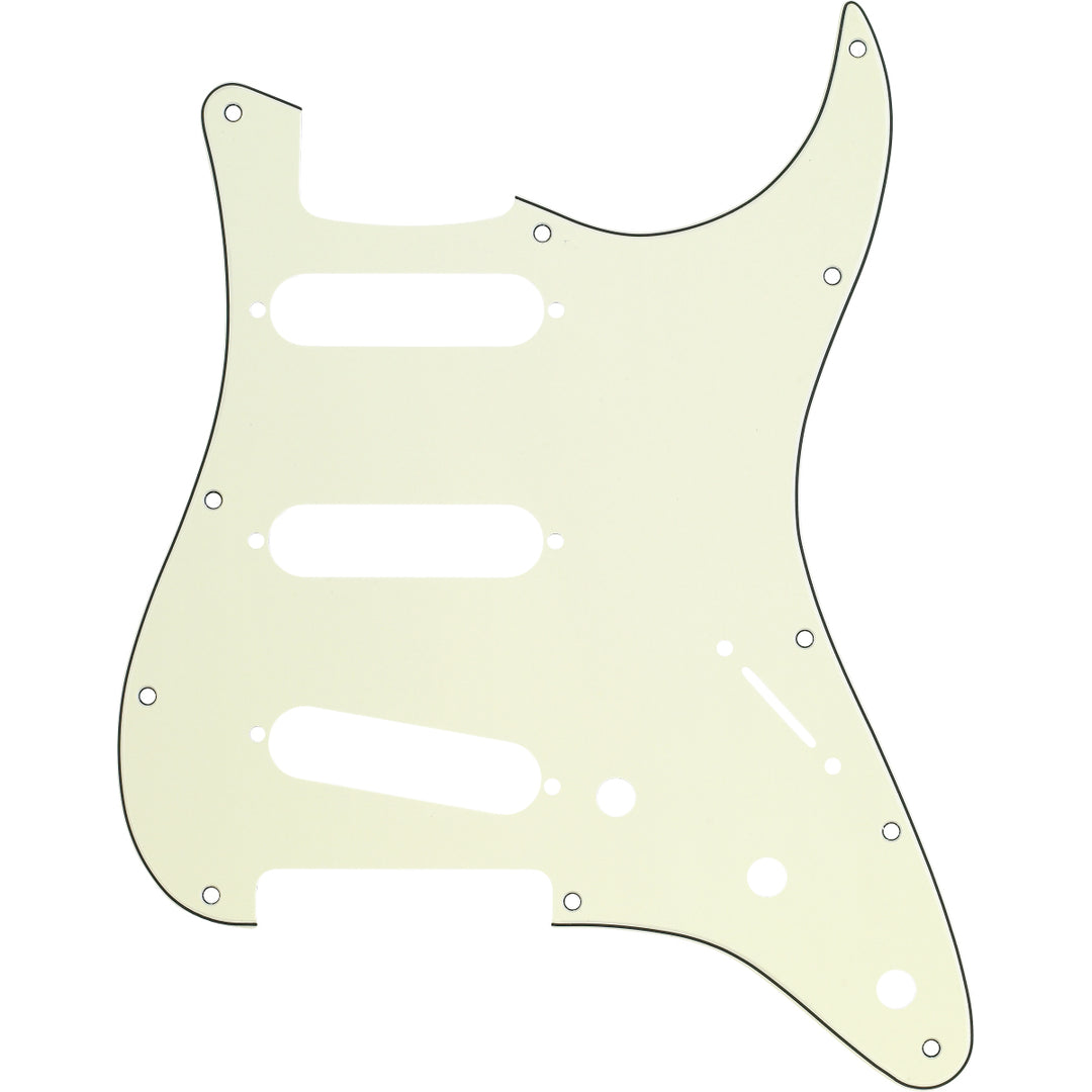 Fender Pickguard for Stratocaster S/S/S 11-Hole Mount 3-Ply - Mint Green