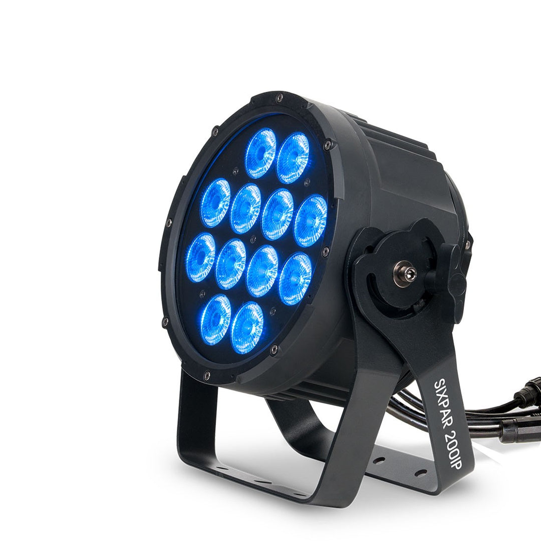 Elation SIXPAR-200IP - 12 x 12W 6-in-1 Outdoor Par Up Light w/RGBAW & UV -IP65