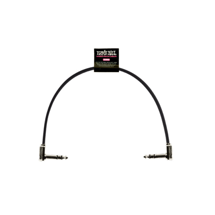 Ernie Ball Flat Ribbon Patch Cable Black (2PK)