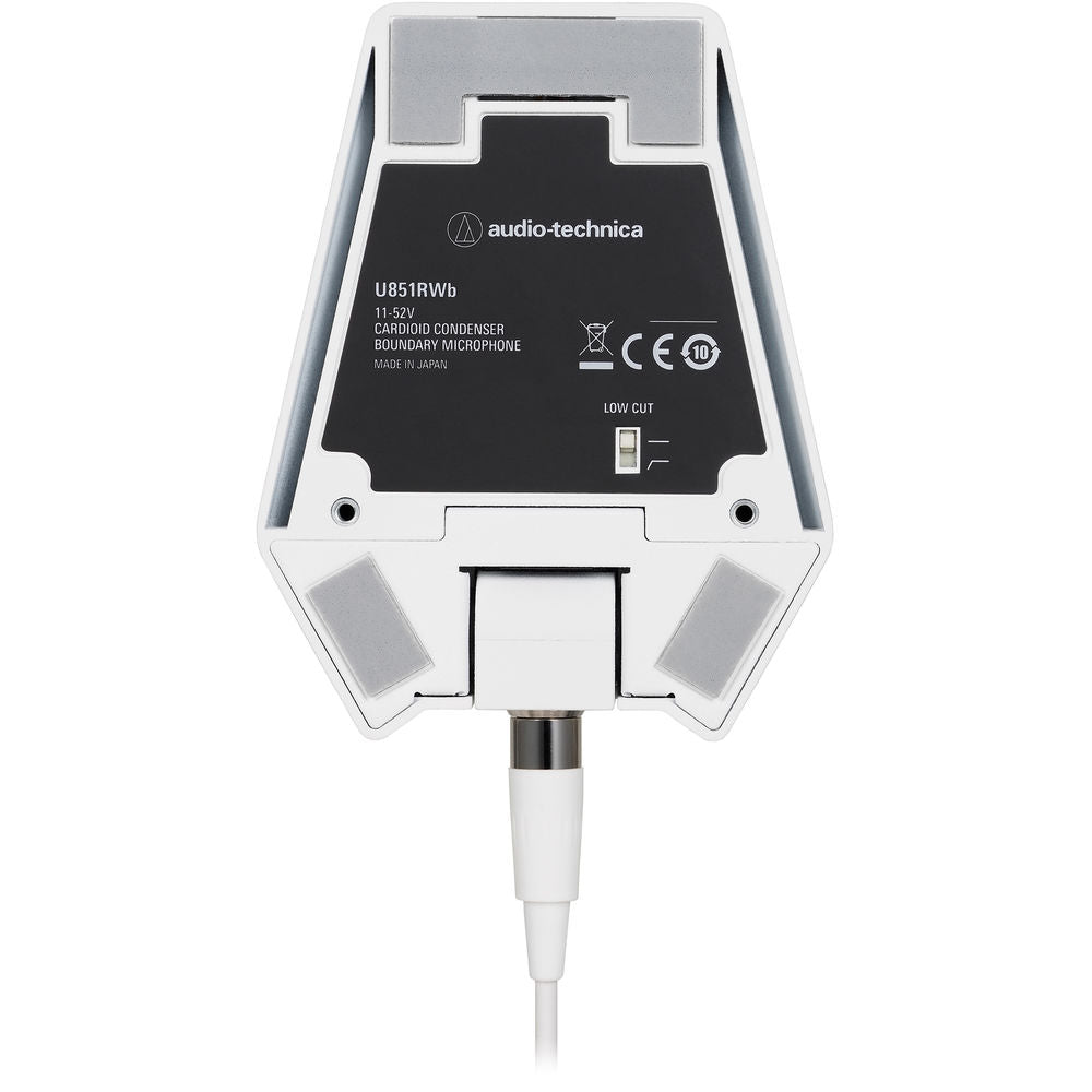 Audio-Technica U851RWb Cardioid Condenser Boundary Microphone (Integral Power Module)
