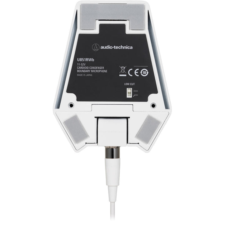 Audio-Technica U851RWb Cardioid Condenser Boundary Microphone (Integral Power Module)