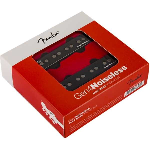 Fender Gen 4 Noiseless Jazz Bass Pickups - Black