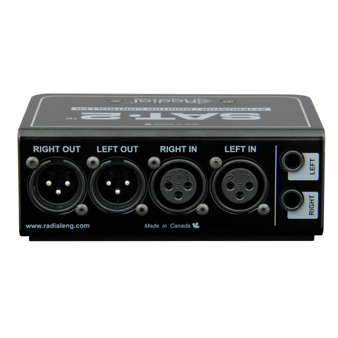 Radial SAT-2 Stereo Monitor Controller and Audio Attenuator