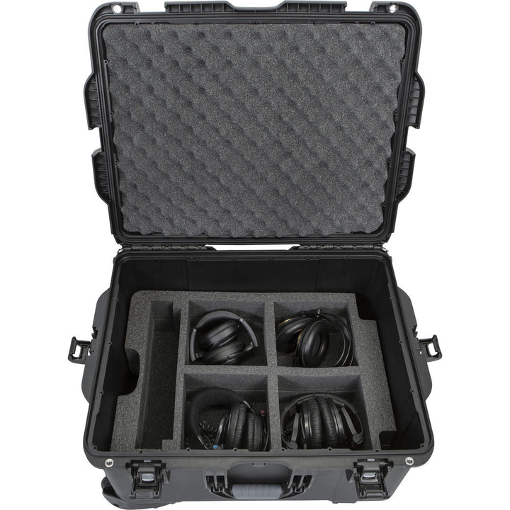 Gator Titan Series Waterproof Case for Rodecaster Pro w/ 4x Mics and 4x Headsets