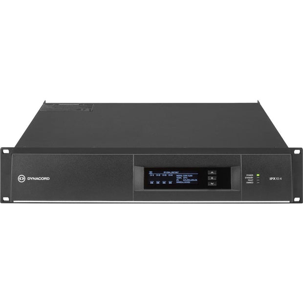 Dynacord IPX10:4 - 4x2500-Watt DSP Amplifier Dante Interface